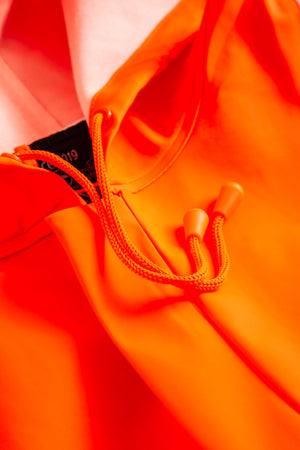 Multinorm Hi-Vis jakke i ekstra kraftig PVC kvalitet - Hi-Vis Orange