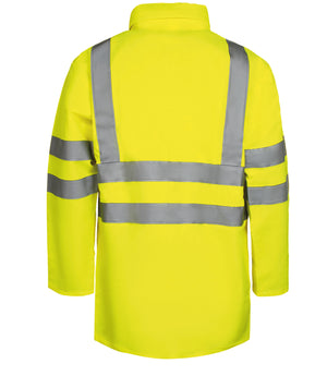 Multinorm Hi-Vis jakke i ekstra kraftig PVC kvalitet - Saturn Gul
