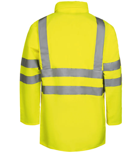 Multinorm Hi-Vis jakke i ekstra kraftig PVC kvalitet - Saturn Gul