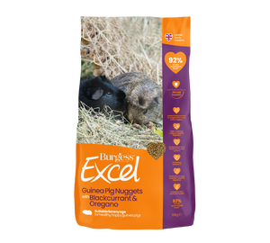 Excel marsvin foder solbær og oregano - 10kg