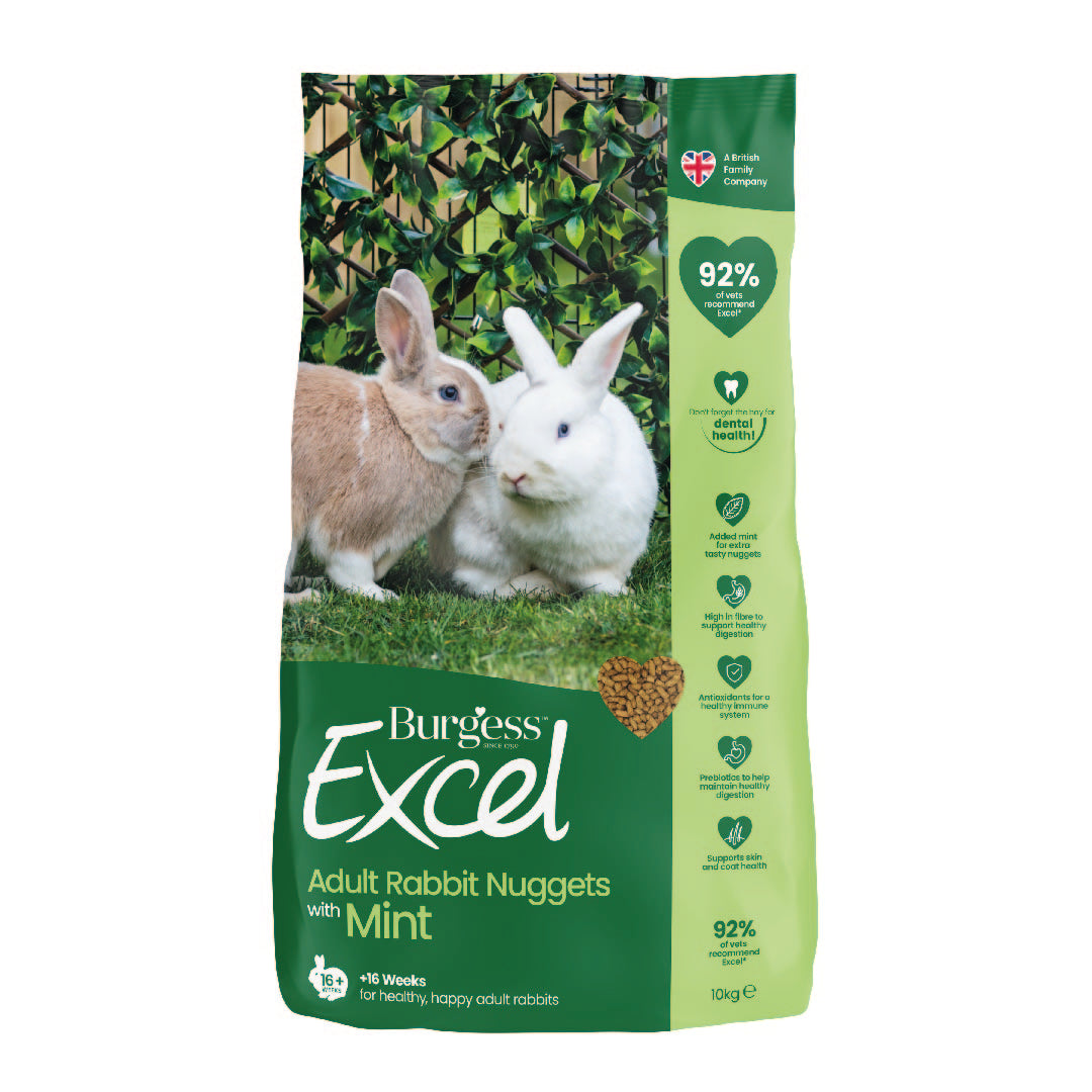 Excel kanin foder - 10kg