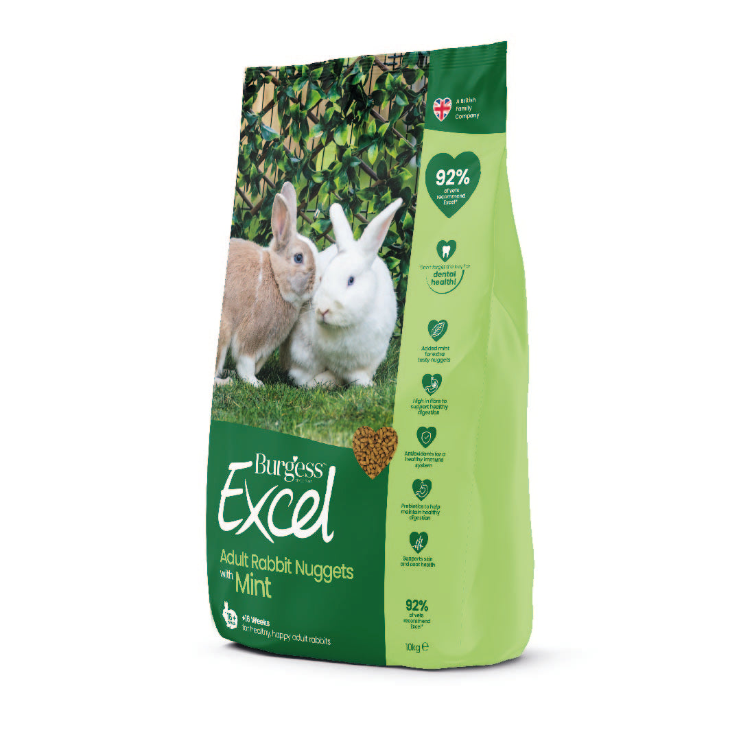 Excel kanin foder - 10kg