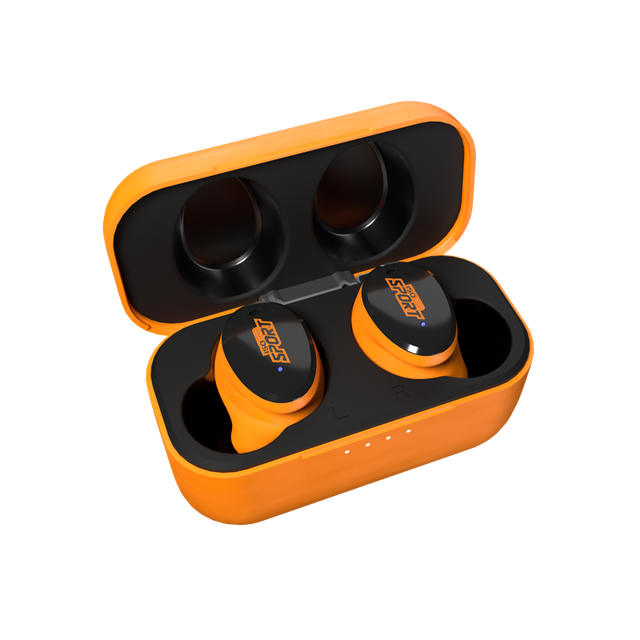 ISOTunes høreværn - FREE Sport Caliber - Orange EN352