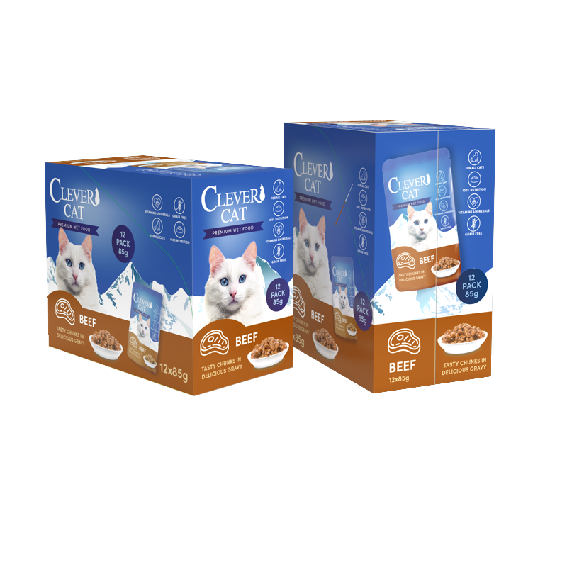 Pouches 12-pack - Beef