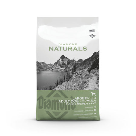 Naturals hundefoder - Til store racer med lam og ris