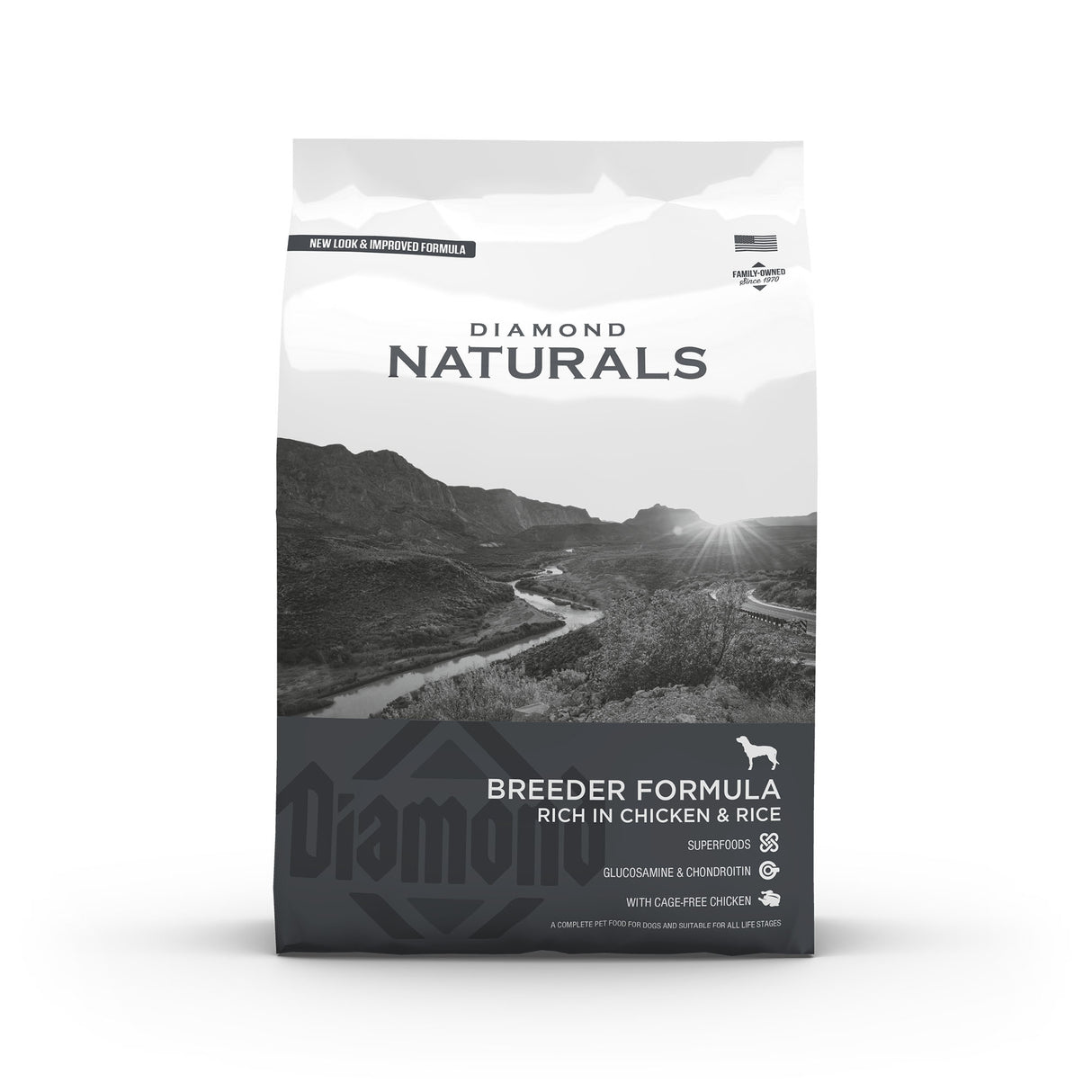 Naturals Breeder hundefoder med ris