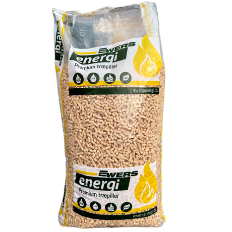 10 kg sæk Ewers Premium træpiller 6 mm
