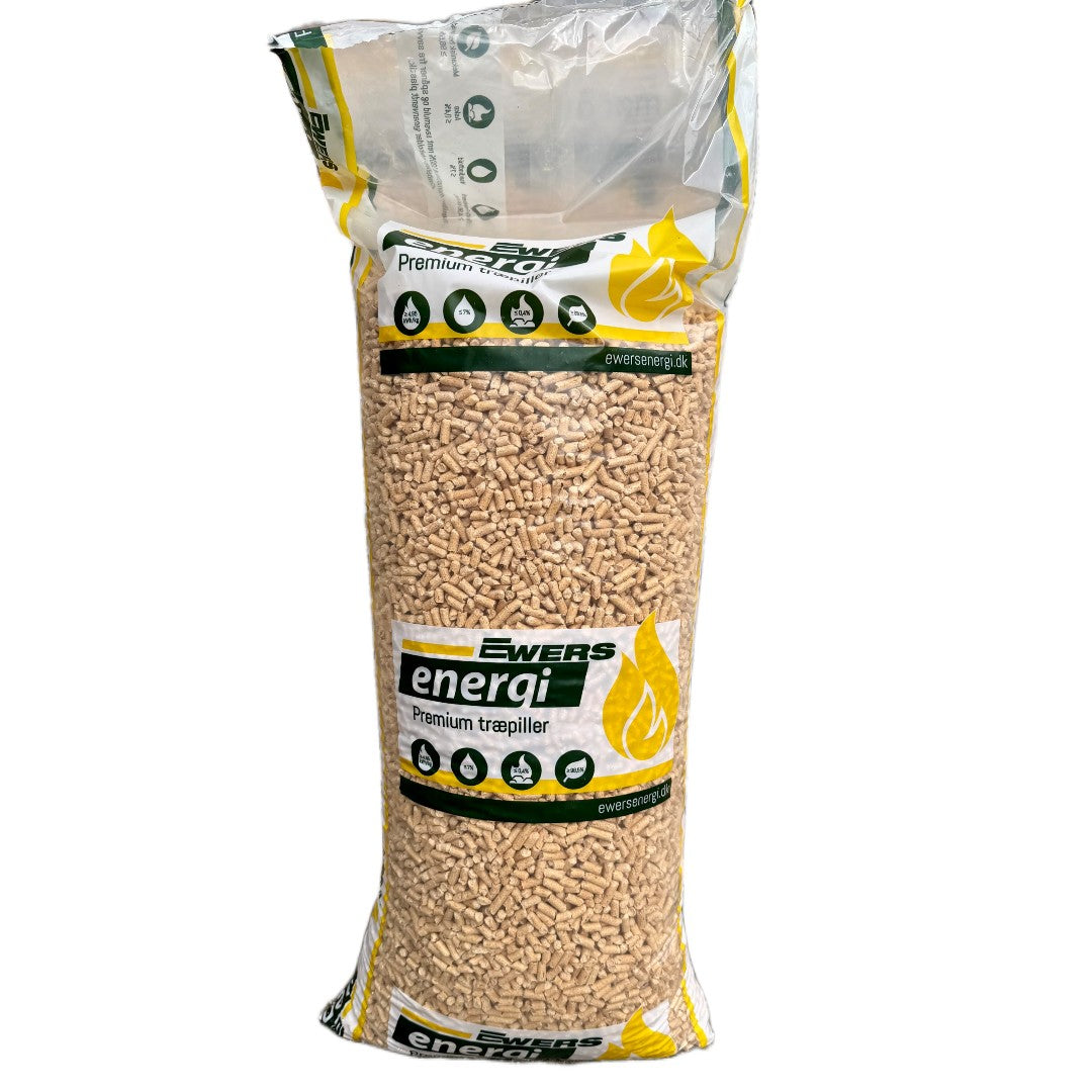 16 kg sæk Ewers Premium træpiller 6 mm