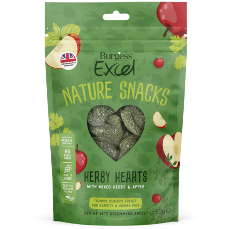 Excel Natures Snack - Herby Hearts g