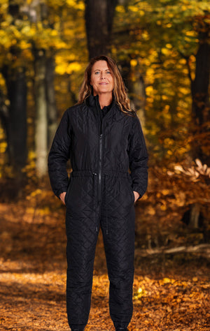 Fashion Jumpsuit til kvinder - Sort