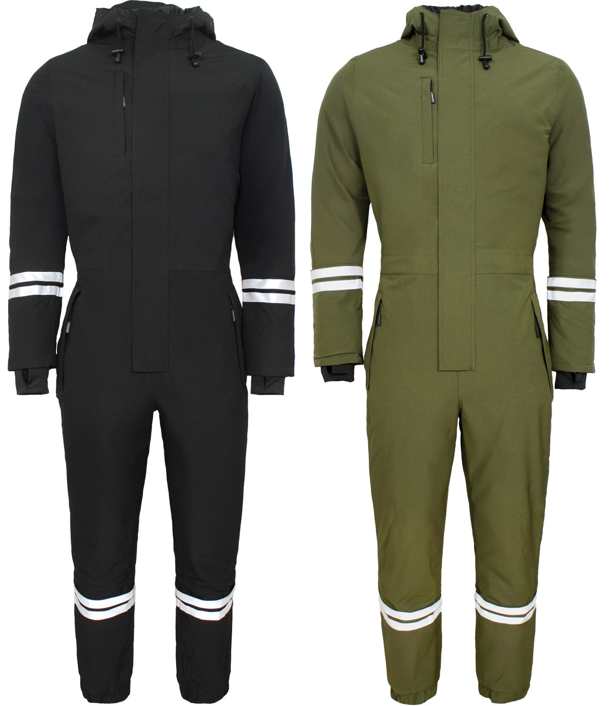 Vinter Jumpsuit i strækbar og letvægtskvalitet til kvinder - Sort