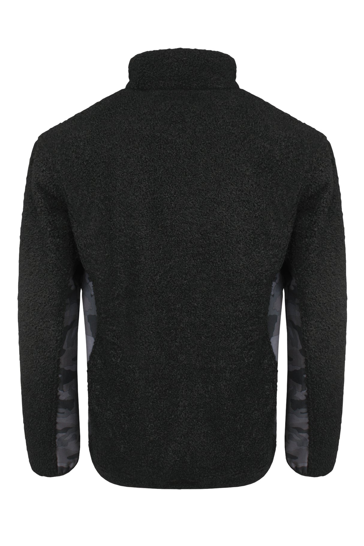 Pilefleece jakke - Sort
