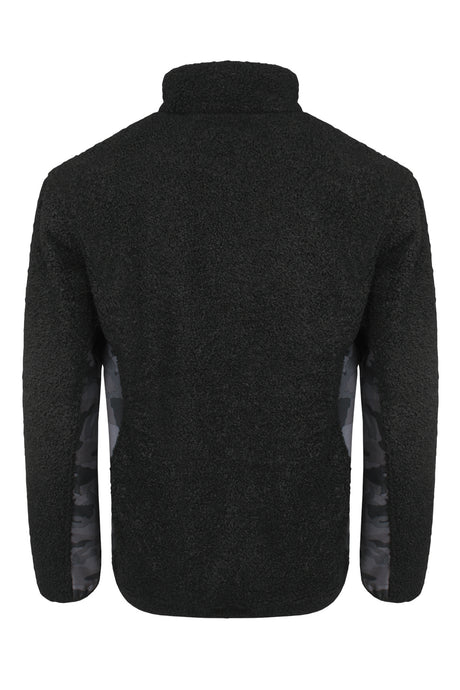 Pilefleece jakke - Sort