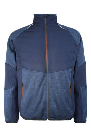 Strikket jakke - Navy