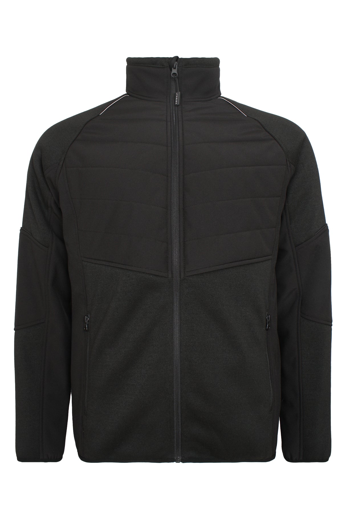 Strikket jakke - Sort