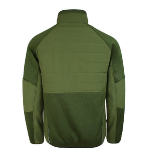 Strikket jakke - Grøn