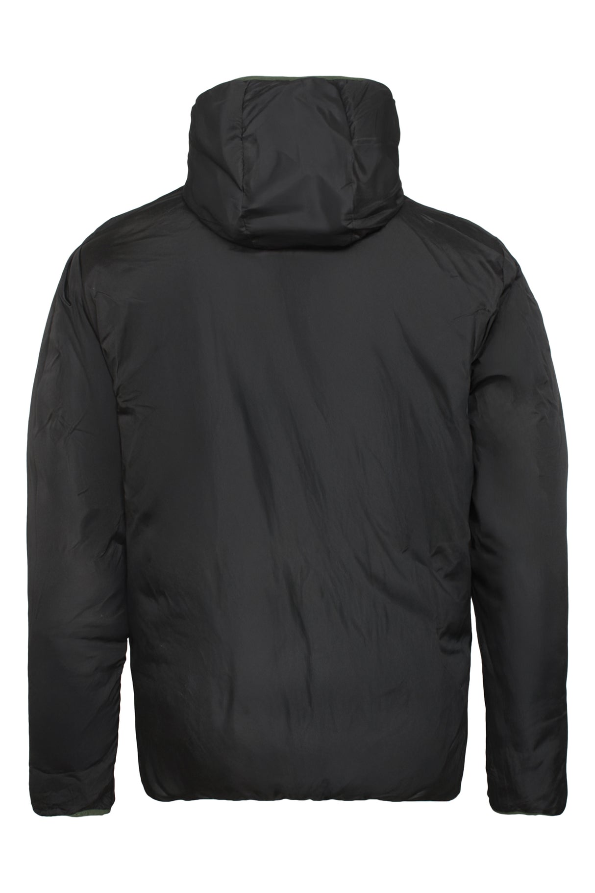 Vendbar jakke - Grøn / Sort