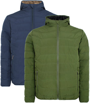 Vendbar jakke - Navy / Sand