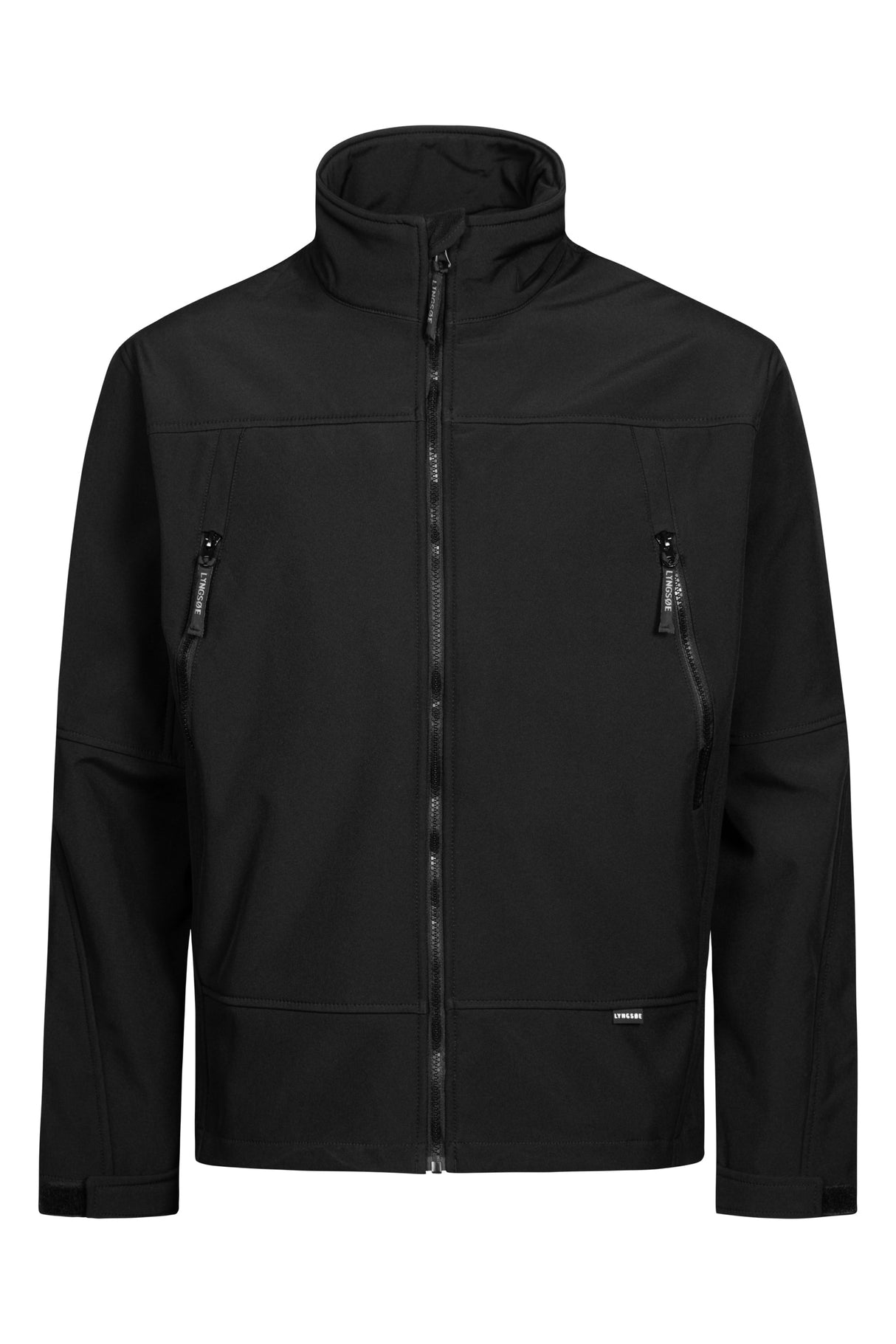 Softshell jakke uden hætte - Sort