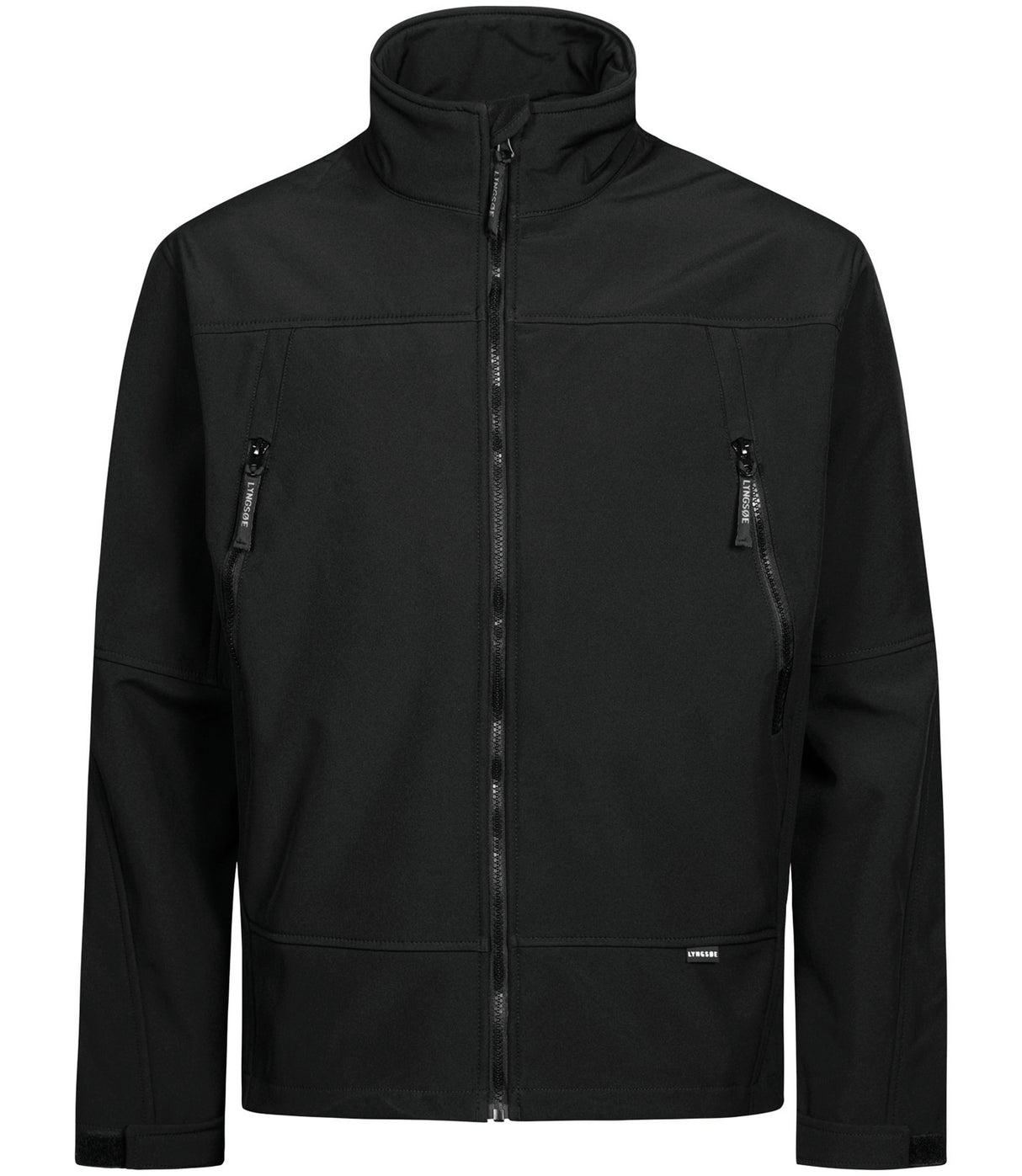 Softshell jakke uden hætte - Sort