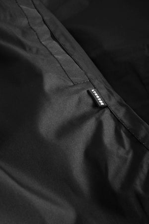 Åndbart letvægts regnsæt i blødt materiale - Sort