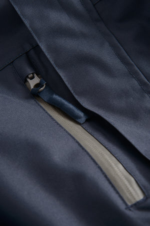 Åndbar letvægts skaljakke med høj slidstyrke - Navy