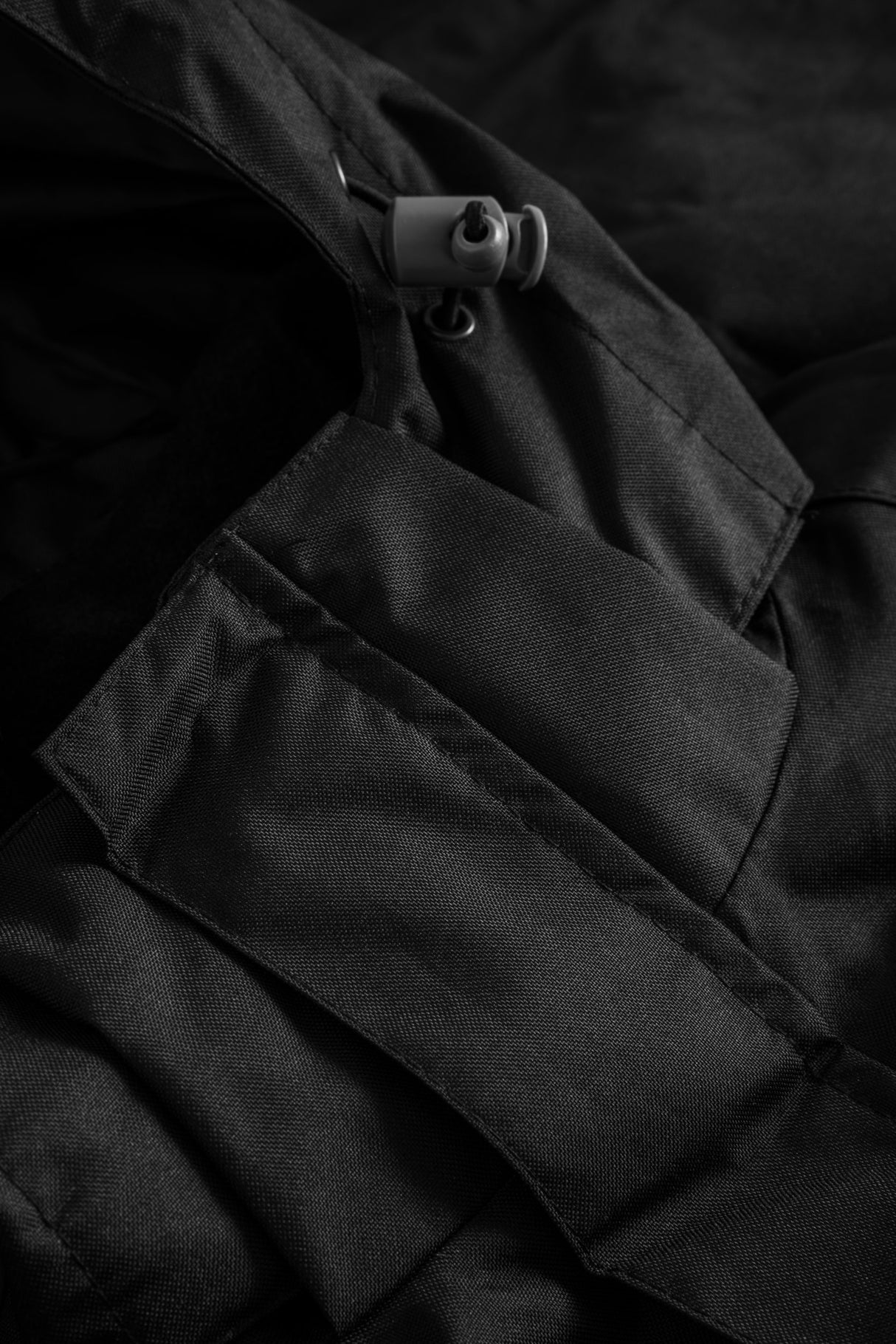 Åndbar letvægts skaljakke med høj slidstyrke - Sort