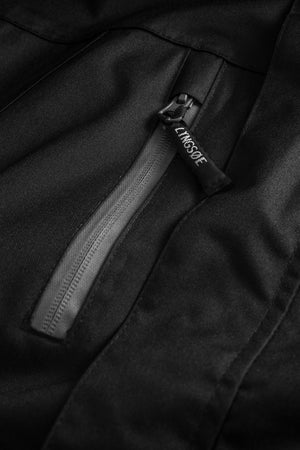 Åndbar letvægts skaljakke med høj slidstyrke - Sort