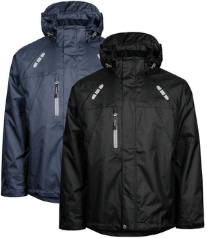 Åndbar letvægts skaljakke med høj slidstyrke - Sort