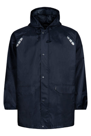 Åndbar letvægts skaljakke med høj slidstyrke - Navy