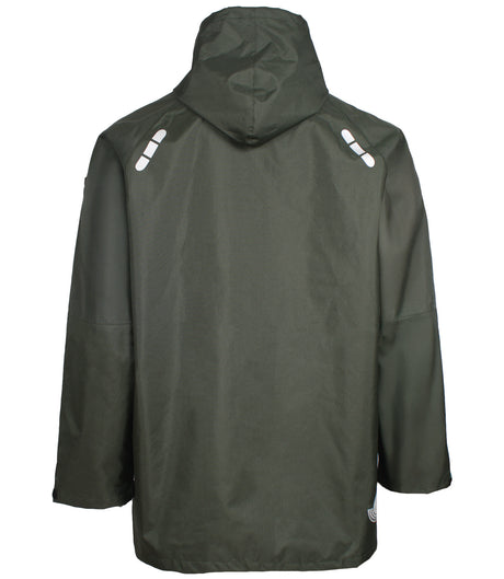 Åndbar letvægts skaljakke med høj slidstyrke - Grøn