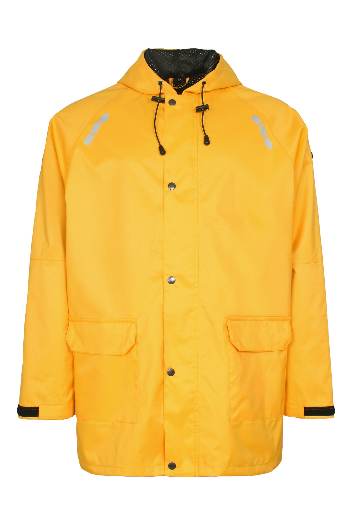 Åndbar letvægts skaljakke med høj slidstyrke - Gul