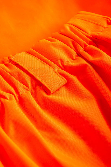 Åndbare Hi-Vis skalbukser i en lettere metervare med god slidstyrke - Hi-Vis Orange / Sort