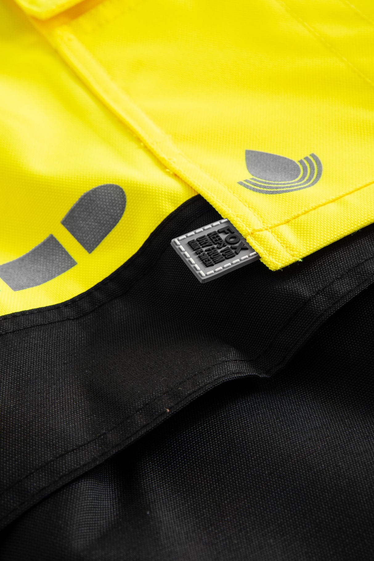 Åndbare Hi-Vis skalbukser i robust og slidstærk håndværker kvalitet - Saturn Gul / Sort