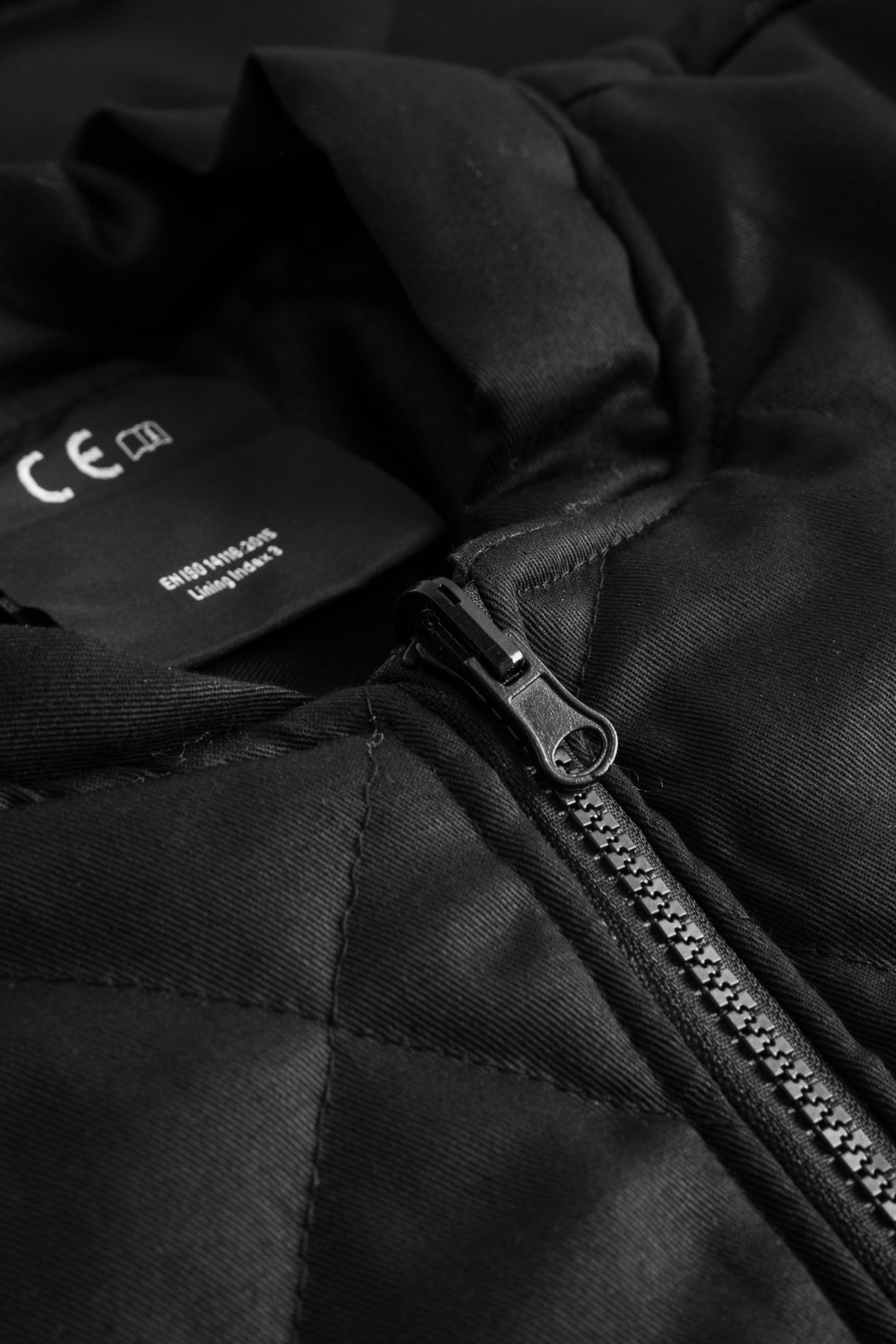 Brandhæmmende inderjakke - Sort