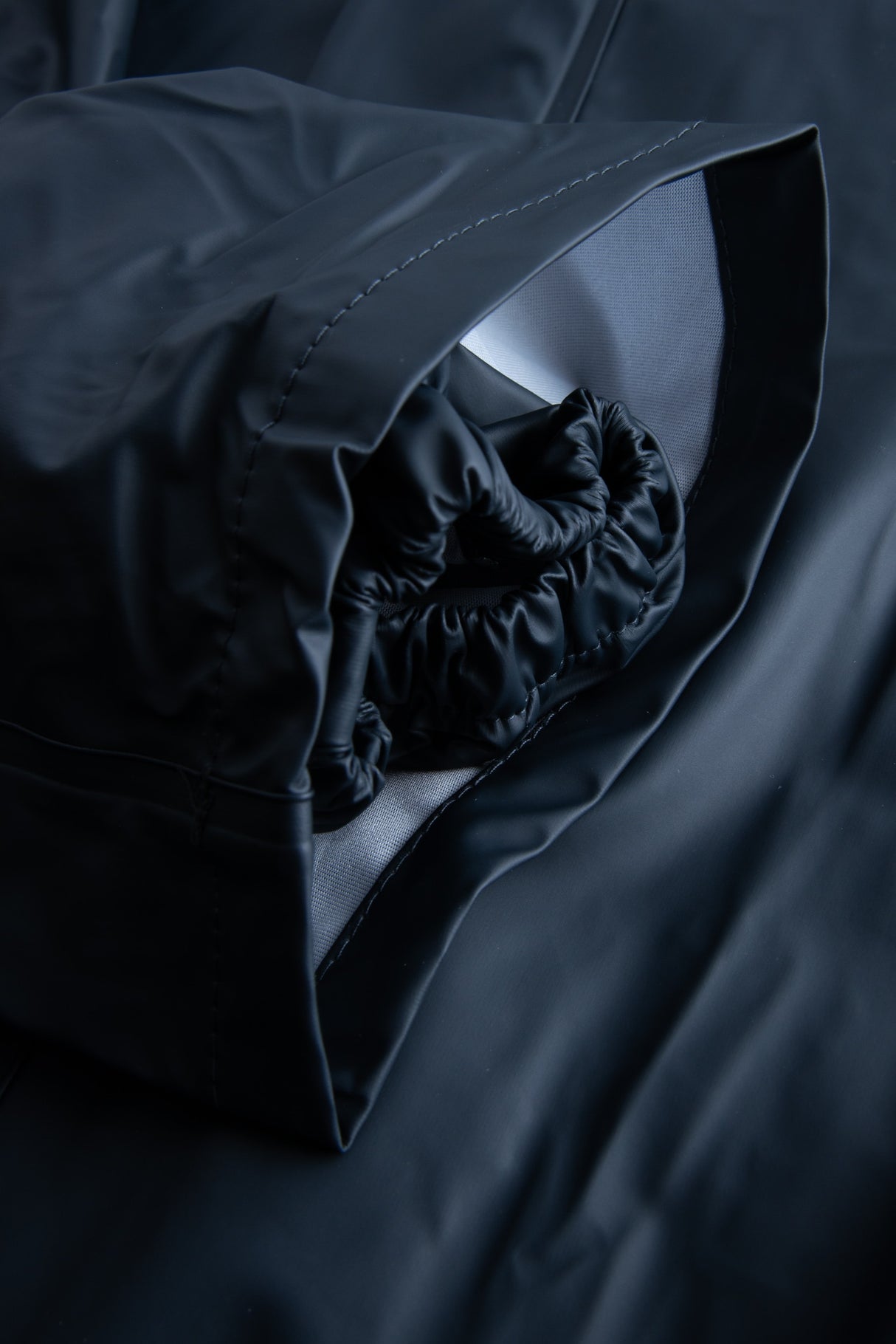 Brandhæmmende regndragt i PU kvalitet - Navy