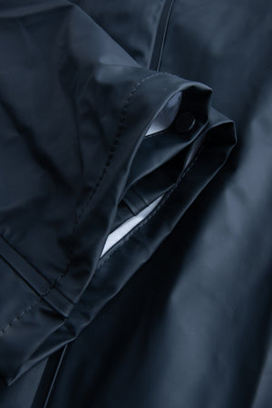 Brandhæmmende regndragt i PU kvalitet - Navy