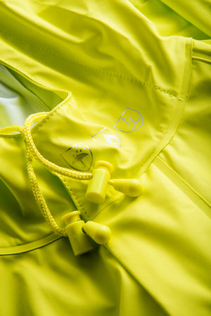 Brandhæmmende regndragt i PU kvalitet - Saturn Gul