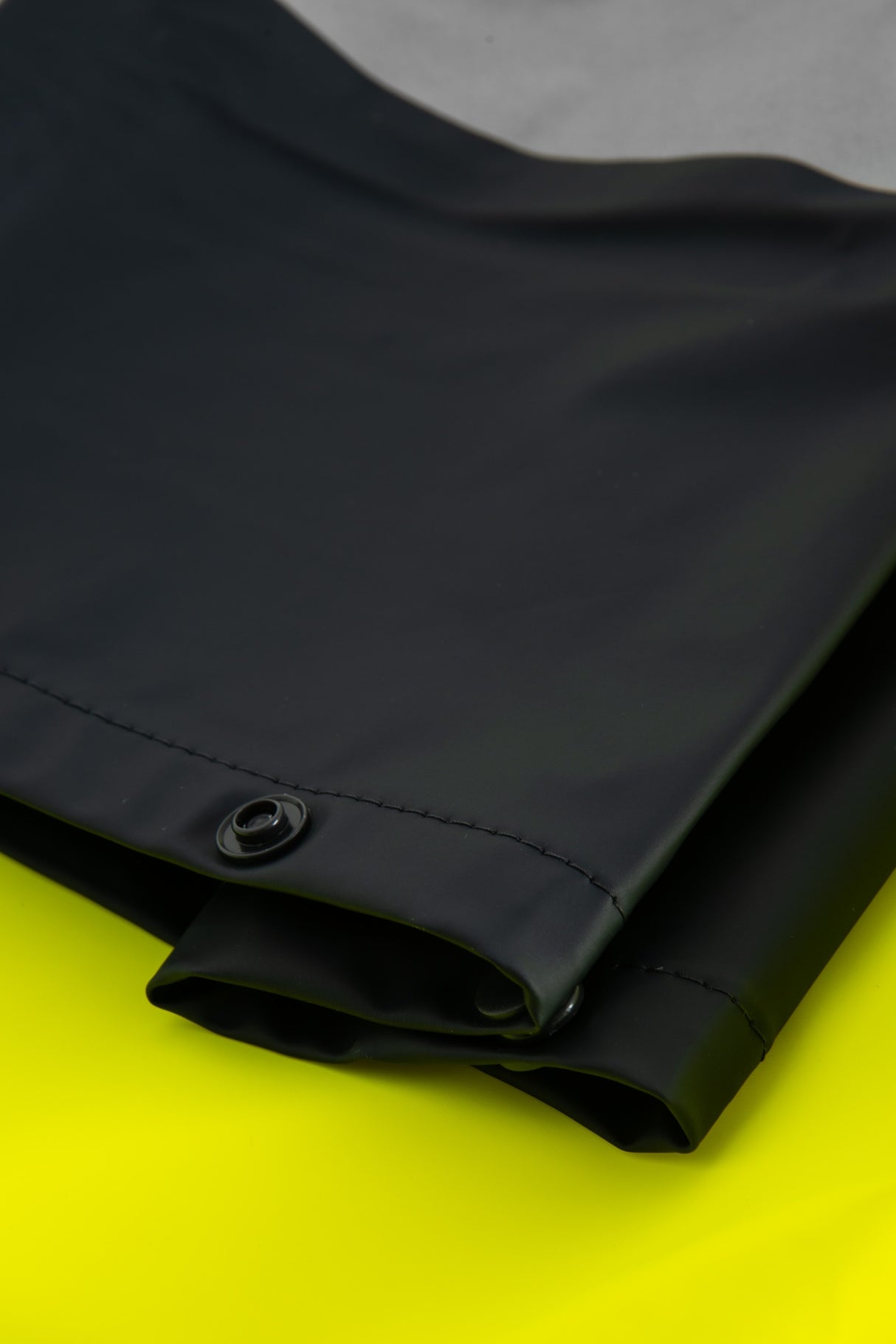 Brandhæmmende Hi-Vis regnbukser i PU kvalitet - Saturn Gul / Navy