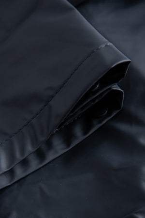 Brandhæmmende regnbukser i PU kvalitet - Navy