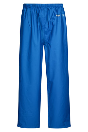 Brandhæmmende regnbukser i PU kvalitet - Royal Blå