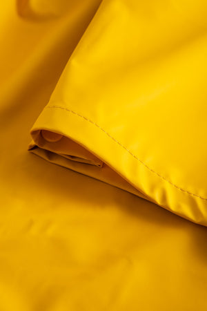 Brandhæmmende regnbukser i PU kvalitet - Gul