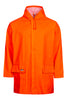 Brandhæmmende regnjakke i PU kvalitet - Hi-Vis Orange