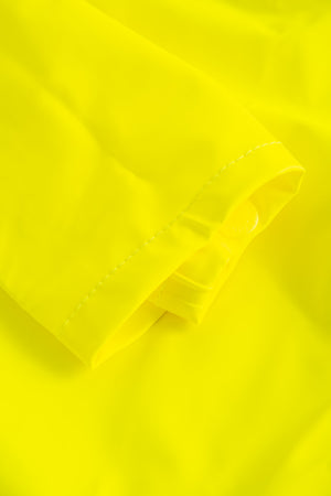 Brandhæmmende regnjakke i PU kvalitet - Saturn Gul