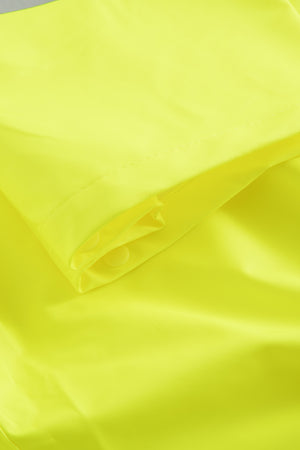 Brandhæmmende Hi-Vis regnbukser i PU kvalitet med RWS-reflekser - Saturn Gul