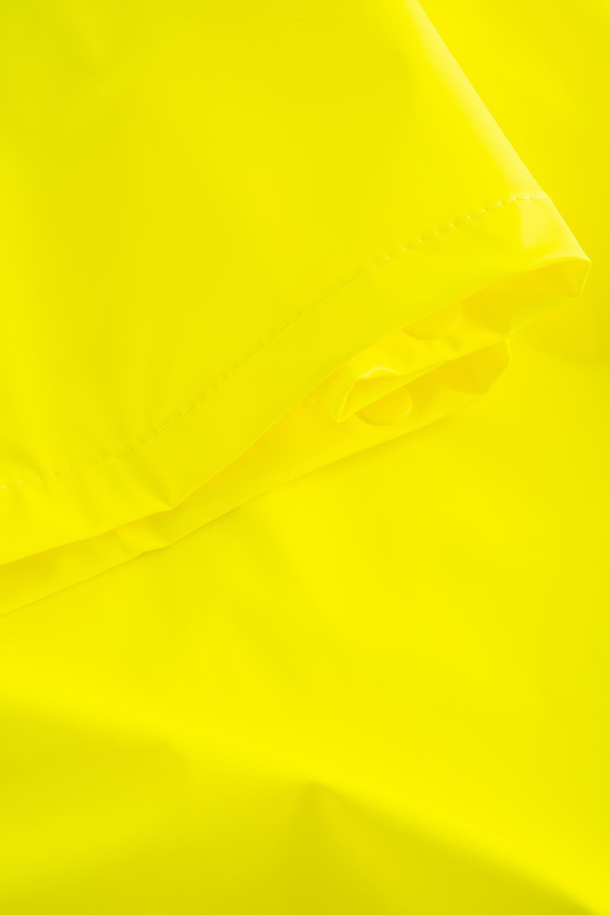 Brandhæmmende Hi-Vis regnoveralls i PU kvalitet - Saturn Gul