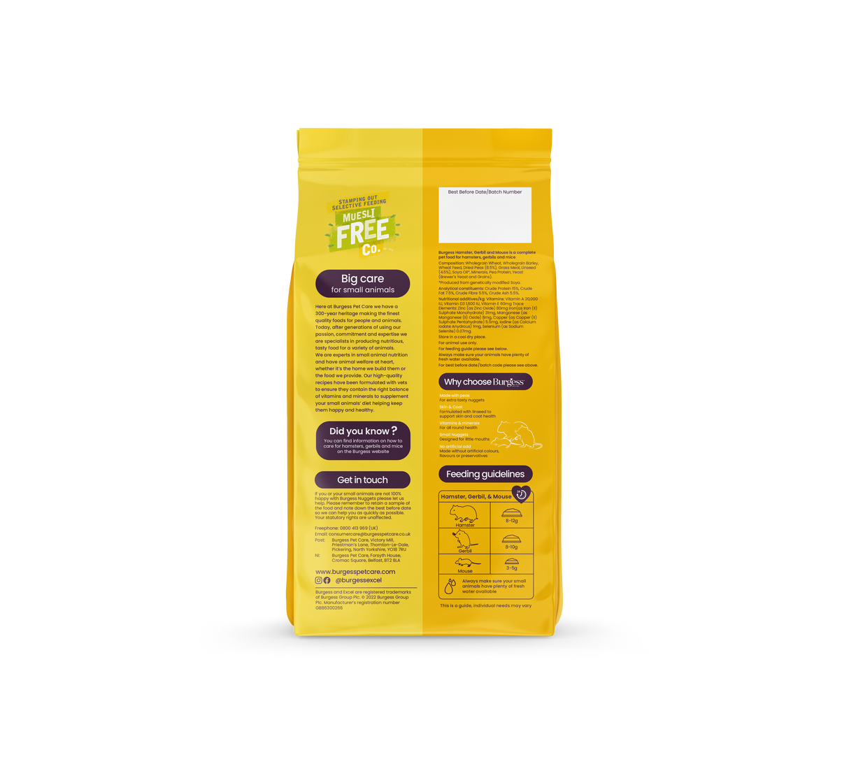 Hamster gerbil & mouse g