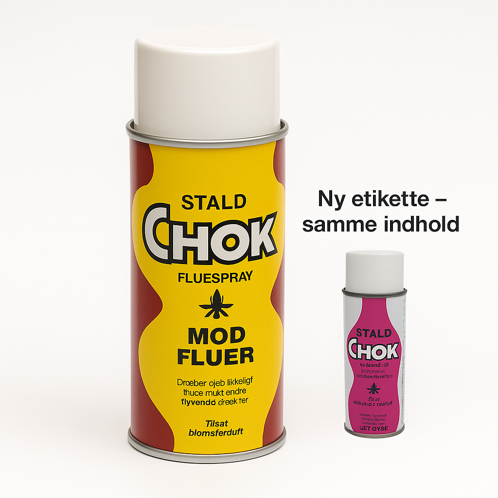 Chok-Spray mod utøj og fluer mm.