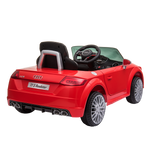 Elbil Audi TTS Roadster 12V med EVA-hjul