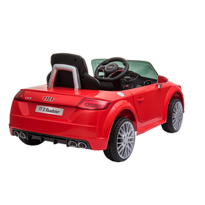 Elbil Audi TTS Roadster 12V med EVA-hjul
